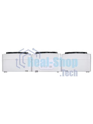 Розетка силовая IEK ERMP32-K03-16-54-EC РСб23-3-ГПБд роз 3м с з/к о/у IP54 (дымчатый) ГЕРМЕС PLUS