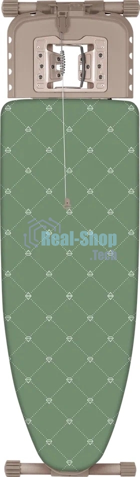 Гладильная доска Ника Н16/БО 120x46см рег.высот. рукав.платф. коричневый