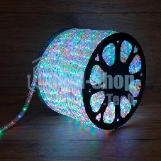 Дюралайт Neon-night LED, свечение с динамикой (3W) - мульти (RYGB), 36 LED/м, бухта 100м