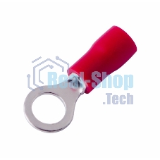 Наконечник кольцевой изолированный Rexant ø 5.3 мм 0.5-1.5 мм² (НКи 1.5-5/НКи 1,25-5) красный