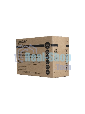 Источник бесперебойного питания ExeGate SpecialPro UNB-2200.LED.AVR.EURO.RJ.USB 2200VA/1300W, LED, AVR, 4 евророзетки, RJ45/11, USB, черный