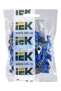 Наконечник НКИ 2-6 (кольцо 1.5-2.5) (уп.100шт) ИЭК UNL20-D25-4-6