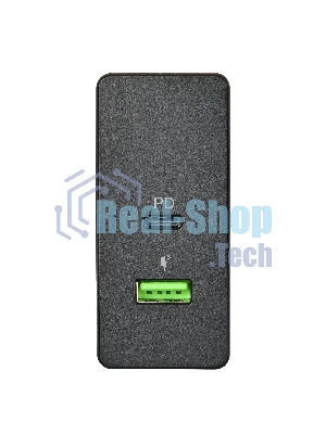 Сетевое зарядное устройство ACD-P602W-V1B 60Вт, 2xUSB 1PD+1QC, 3.6~20В/3А RTL