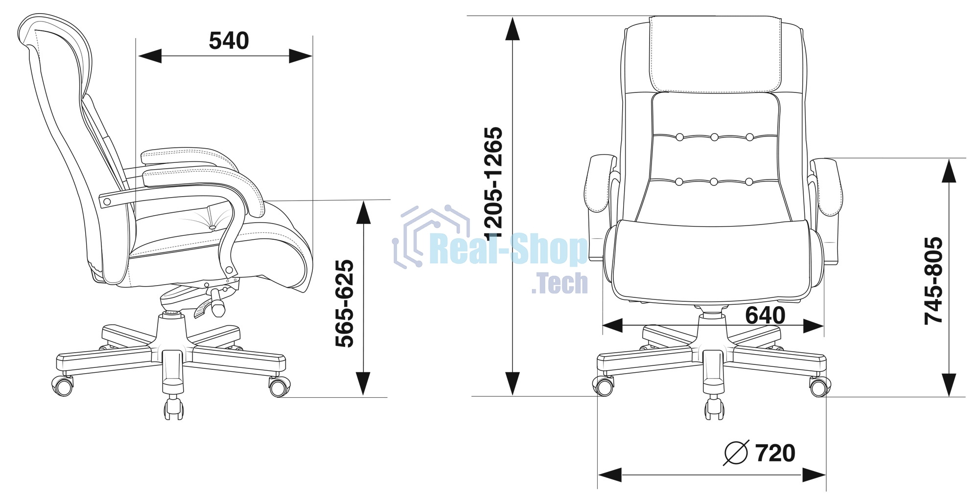 Кресло руководителя Бюрократ T-9926WALNUT светло-коричневый Leather Eichel, кожа, крестовина металл/дерево