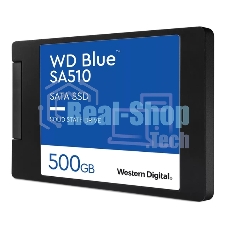 Накопитель SSD WD Blue SA510 WDS500G3B0A, 500GB, SATA III, 2.5
