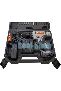 Дрель-шуруповерт аккумуляторная Ресанта ДА-20-2ЛК 75/14/11, Аккумуляторная, 20В, 2 АКБ, Кейс