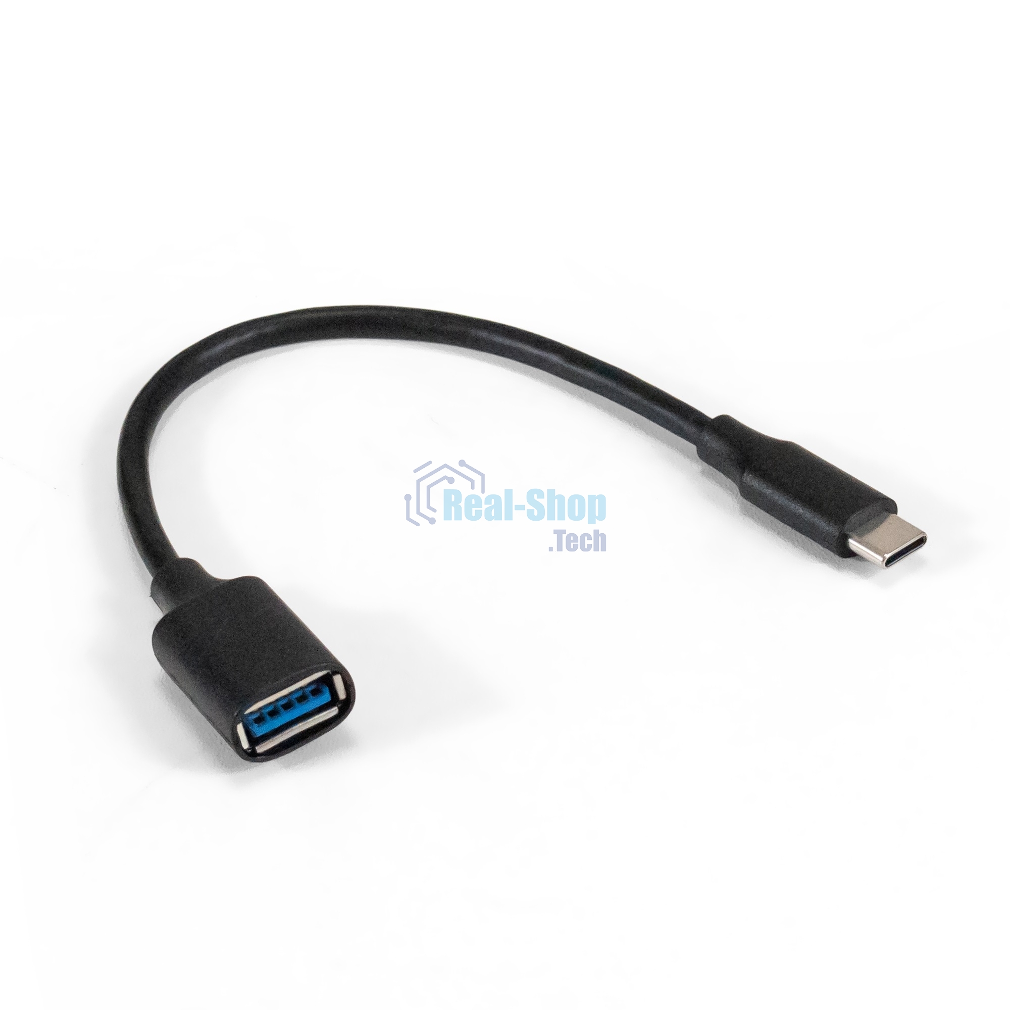 Кабель OTG Type-C-USB 3.0 ExeGate EX-A-OTG-CMAF3 (USB Type-C/USB 3.0 Af, 0,2м)