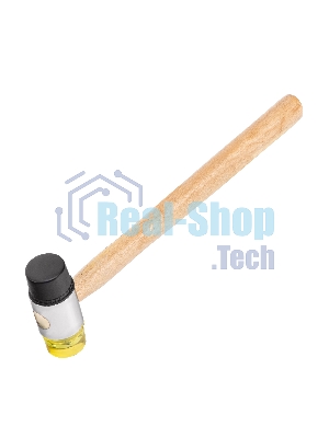 Молоток рихтовочный Sparta бойки 35 мм, комбинированная головка, деревянная ручка