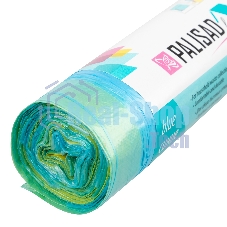 Пакеты для мусора с завязками Home Palisad 35 л x 15 шт. синие