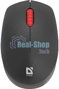 Мышь беспроводная Defender Tiana MB-055 черный, 1000 dpi, радиоканал, USB, кнопки - 3
