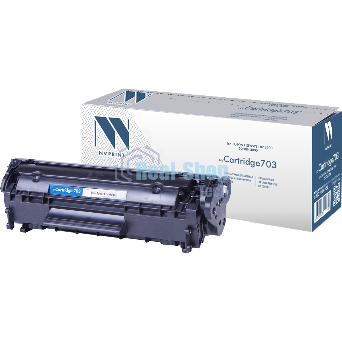 Картридж лазерный NVPrint совместимый Canon 703 для LBP 2900/3000 (2000k)