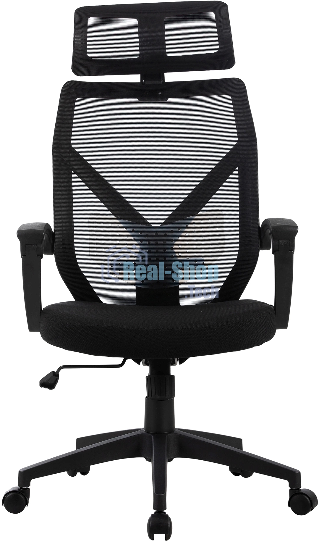 Кресло компьютерное Cactus CS-MC414-BK черный, сетка/ткань