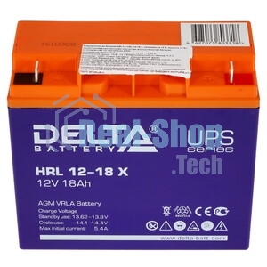 Батарея Delta HRL 12-18 X (17.8 А\ч, 12В) свинцово- кислотный аккумулятор