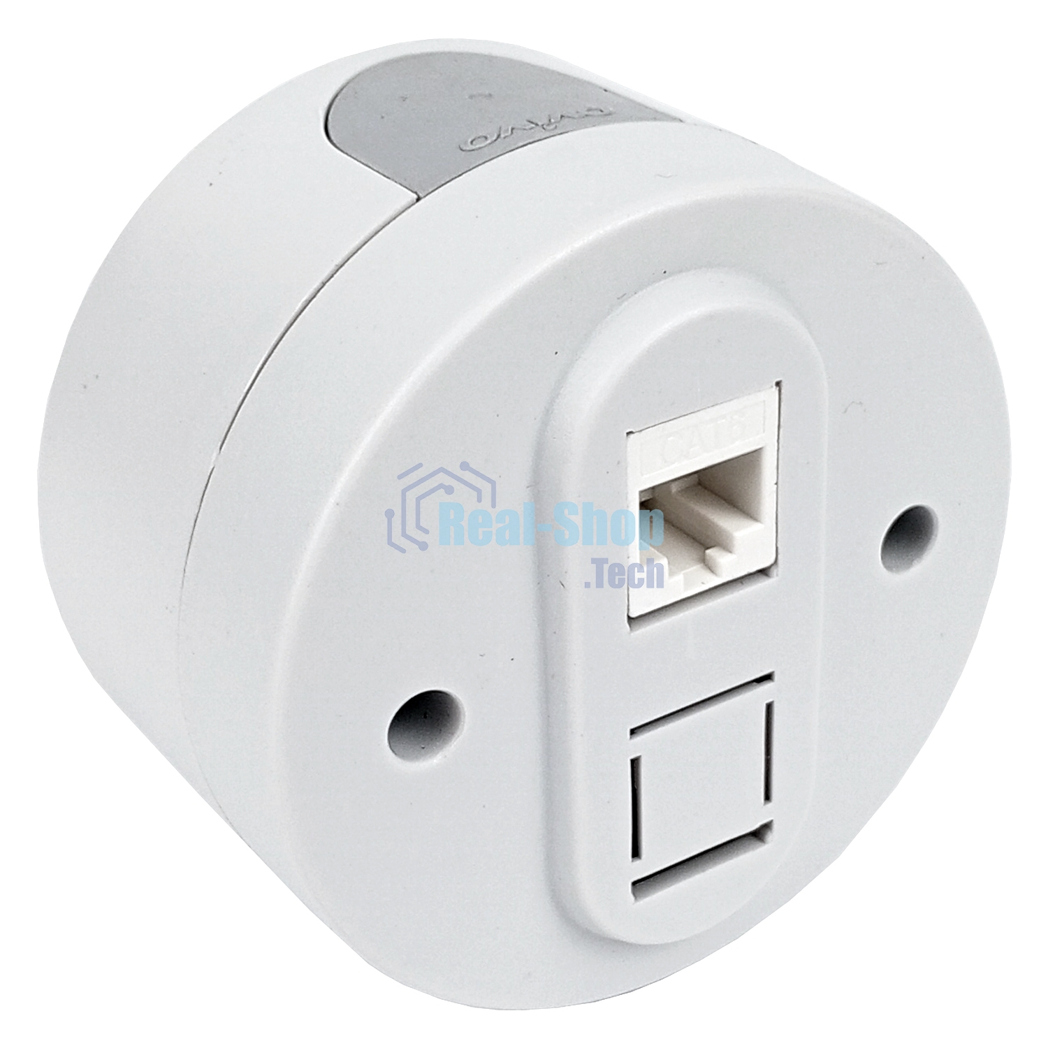 Ovivo Розетка комп. 1-местн. (RJ45 CAT6), ИксВан (xONE), белый, 406-010000-229