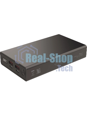 Портативный аккумулятор Digma DGPD100WA 20000mAh QC3.0/PD3.0 100W 5A 2xUSB-A/2xUSB-C черный