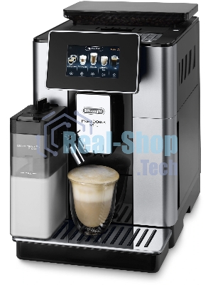 Кофемашина автоматическая DeLonghi ECAM610.55.SB черный/серебристый, исп. кофе - молотый/зерновой, 2.2 л, 1450 Вт, 19 Бар