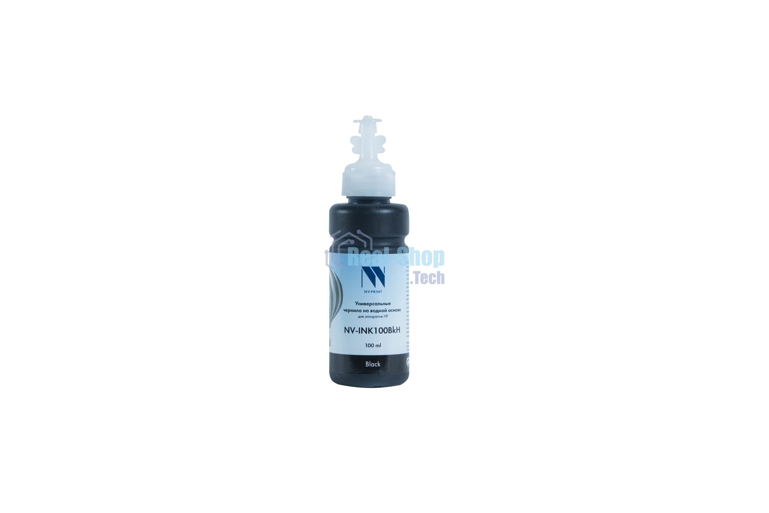 Чернила NVPrint NV-INK100 черный универсальные на водной основе для аппаратов НР (100 мл) (Китай)
