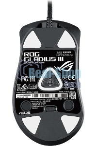 Мышь проводная ASUS ROG Gladius III черный, 19000 dpi, USB, кнопки - 6