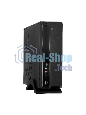 Компьютерный корпус Desktop ExeGate MI-207U-300W-8 (miniITX/mATX, БП M300 с вент. 8см, 1*USB+1*USB 3.0, аудио, черный)