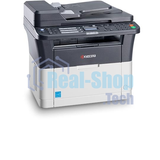 МФУ лазерное Kyocera Ecosys FS-1125MFP (1102M73RU0/1102M73RUV/1102M73RU2/1102M73NX2/1102M73DZ2), A4, ч/б, печ. до 25 стр/мин., скан. до 18 стр/мин. (ч/б) 6 стр/мин. (цвет), 600 x 600 dpi, USB, RJ-45