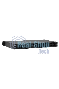 Автоматический ввод резерва ELEMY RACK ATS, 1U, 220В, 16А, OLED, Ethernet, in (2) C20, out (1) C19 (9) C13