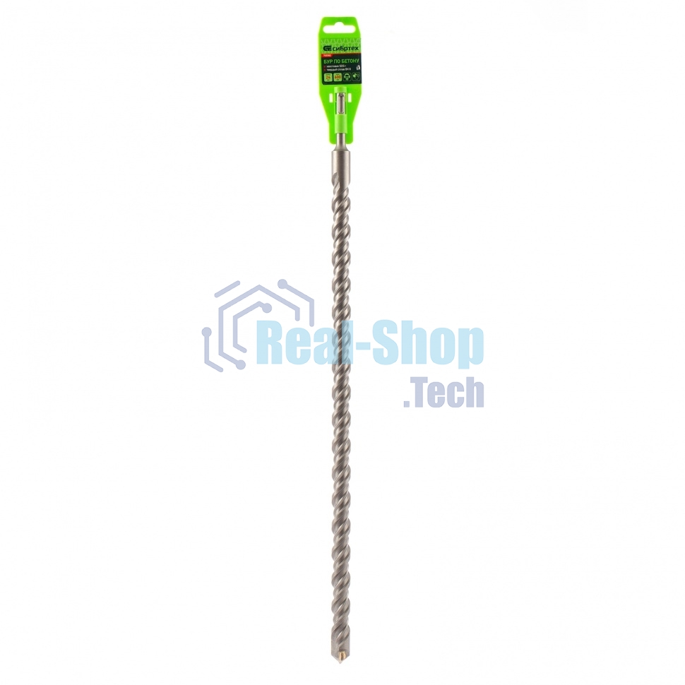 Бур по бетону Сибртех 24 x 600 мм, SDS PLUS 705582