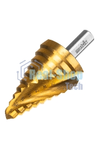 Сверло Matrix ступенчатое 9-12-15-18-21-24-27-30-33-36мм hss спиральный профиль шестигранный