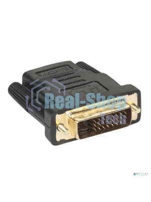 Переходник HDMI-DVI ExeGate EX-A-HDMI-DVI-1 (19F/19M, позолоченные контакты)