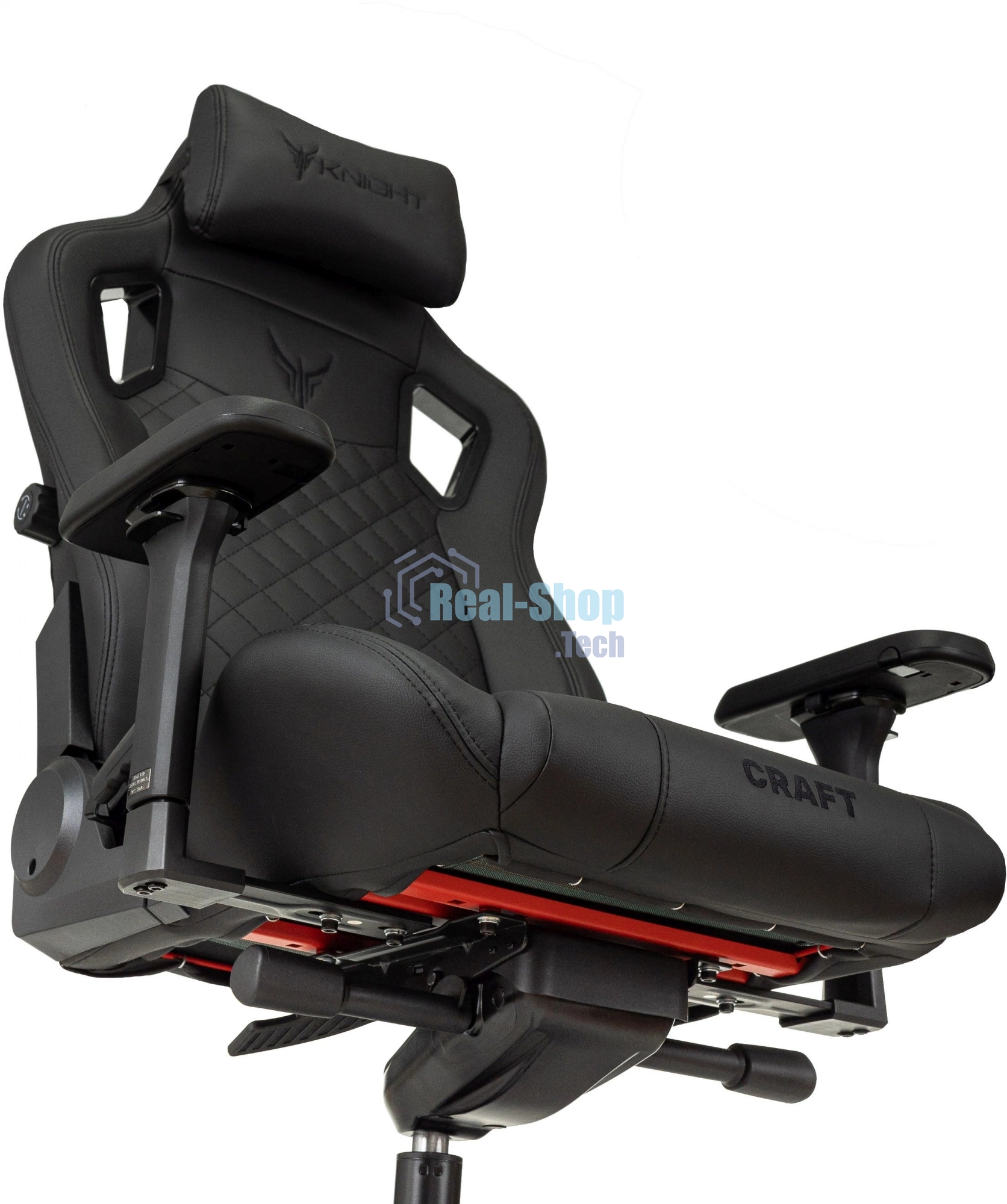 Кресло игровое Knight Craft черный