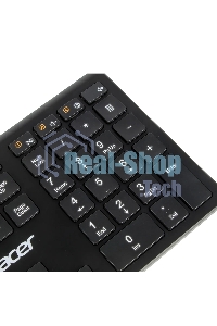 Клавиатура беспроводная Acer OKR020, USB, Радиоканал, черный