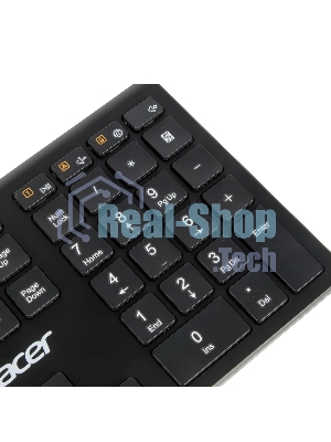 Клавиатура беспроводная Acer OKR020, USB, Радиоканал, черный