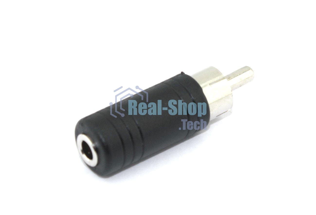 Переходник с RCA (тюльпан) 1 канал на miniJack