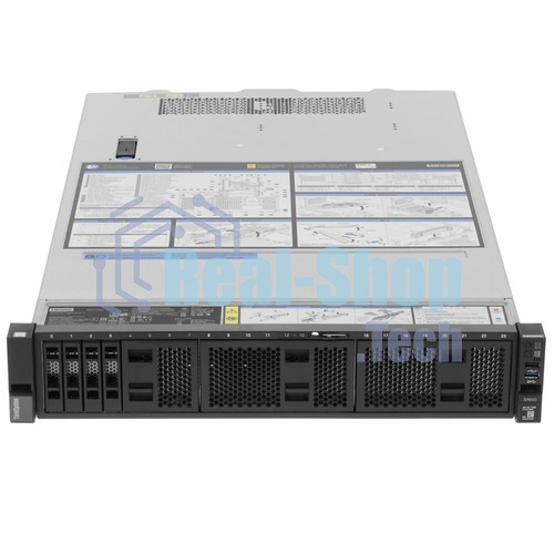 Серверная платформа Lenovo 7Z73TA8100 SR650 V2 Xeon Silver 4314 (16C 2.4GHz 24MB Cache/135W), 32Gb (1x32Gb, 3200MHz 2Rx4 RDIMM), 8 SAS/SATA, 9350-8i, 1x750W Platinum, 5 Standard Fans, XCC Enterprise, Toolless V2 Rails