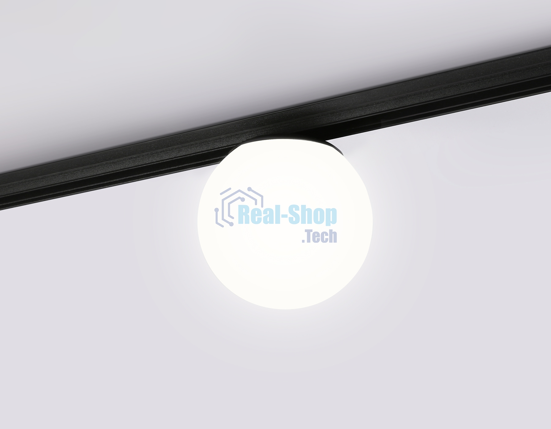 Светильник трековый светодиодный GL3921 BK/FR черный/белый матовый LED 6W 4200К 48V 360° D123*H163