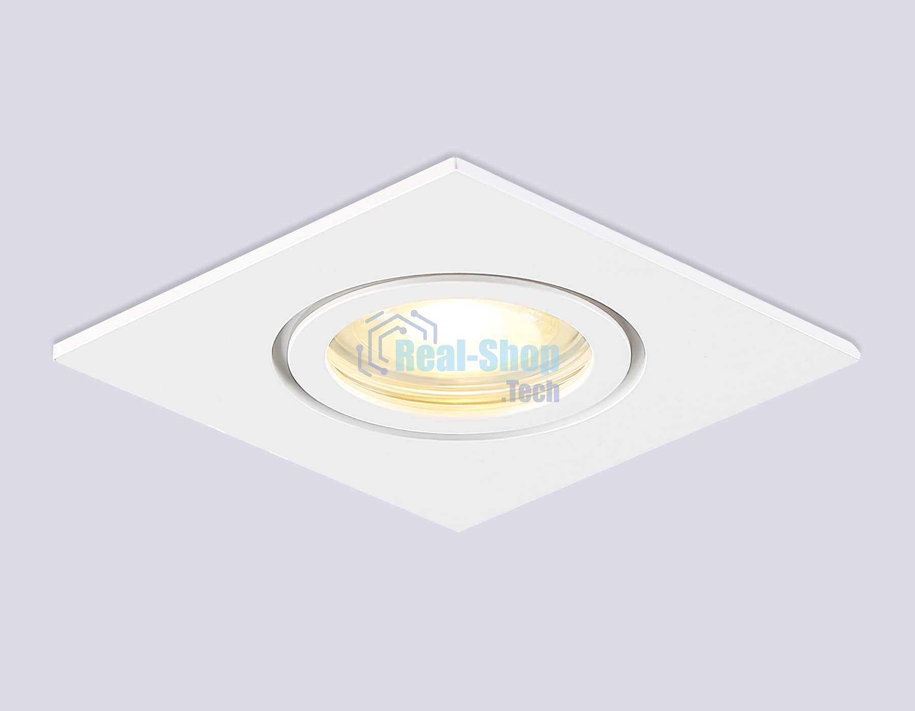 Светильник Ambrella light TN1160 WH белый IP44 GU5.3 85*85*28
