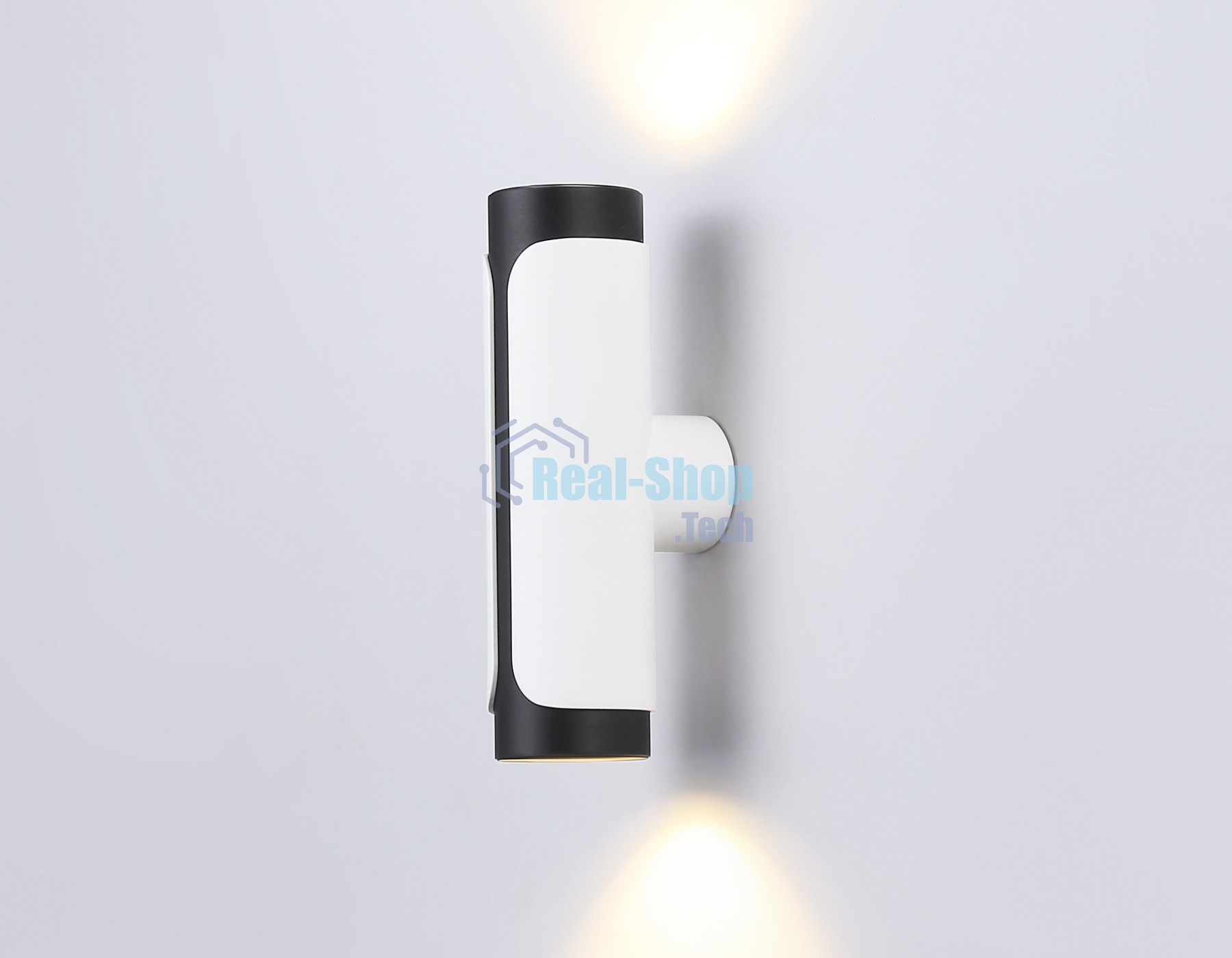 Светильник Ambrella light TN51614/2 WH/BK белый/черный GU10/2 D58*195*82