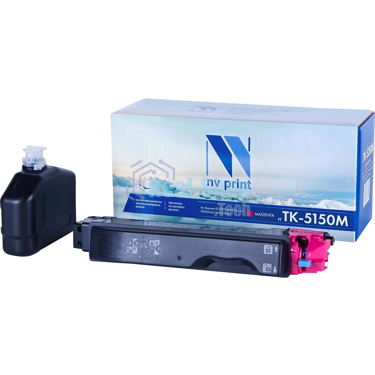 Картридж NVPrint совместимый Kyocera TK-5150 Magenta для ECOSYS M6035cidn/P6035cdn/M6535cidn (10000k)