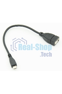 Кабель USB Behpex OTG USB(f)/MicroUSB (0.2м)