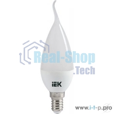 Лампа cветодиодная IEK LLE-CB35-7-230-30-E14 ECO CB35 свеча на ветру 7Вт 230В 3000К E14