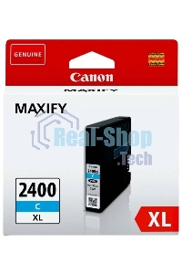 Картридж струйный Canon PGI-2400XL голубой, 1500 стр., для MAXIFY iB4040/МВ5040/МВ5340