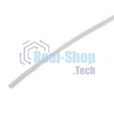 Термоусаживаемая трубка Rexant 5,0/2,5 мм, прозрачная, упаковка 50 шт. по 1 м