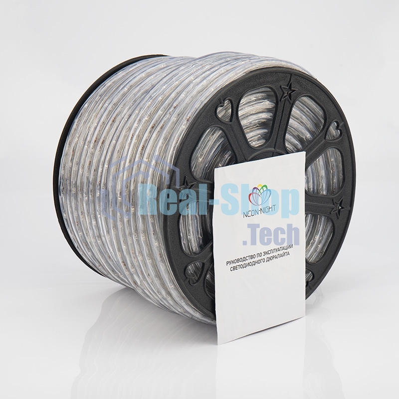 Дюралайт Neon-night LED, свечение с динамикой (3W) - мульти (RYGB), 36 LED/м, бухта 100м