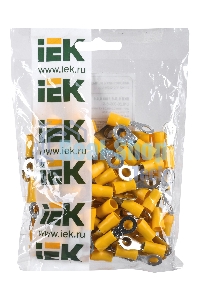 Наконечник НКИ 5.5-6 (кольцо 4-6) (уп.100шт) ИЭК UNL20-006-6-6