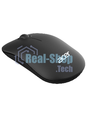 Мышь беспроводная Acer OMR130 черный, 1200 dpi, радиоканал, USB, кнопки - 3