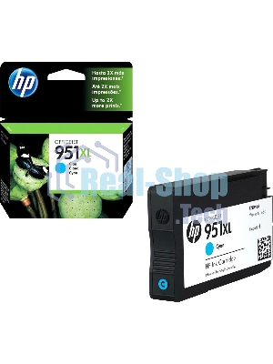 Картридж струйный HP 951XL CN046AE голубой для HP OJ Pro 8100/8600 (1500 стр.)