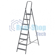 Стремянка Сибртех 8 ступеней, компактная, стальная