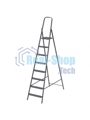 Стремянка Сибртех 8 ступеней, компактная, стальная