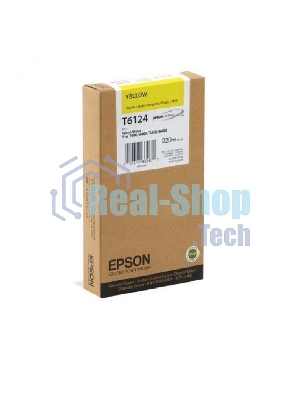 Картридж струйный Epson C13T612400 желтый (220 мл) для Stylus 7400, 7450, 9400, 9450