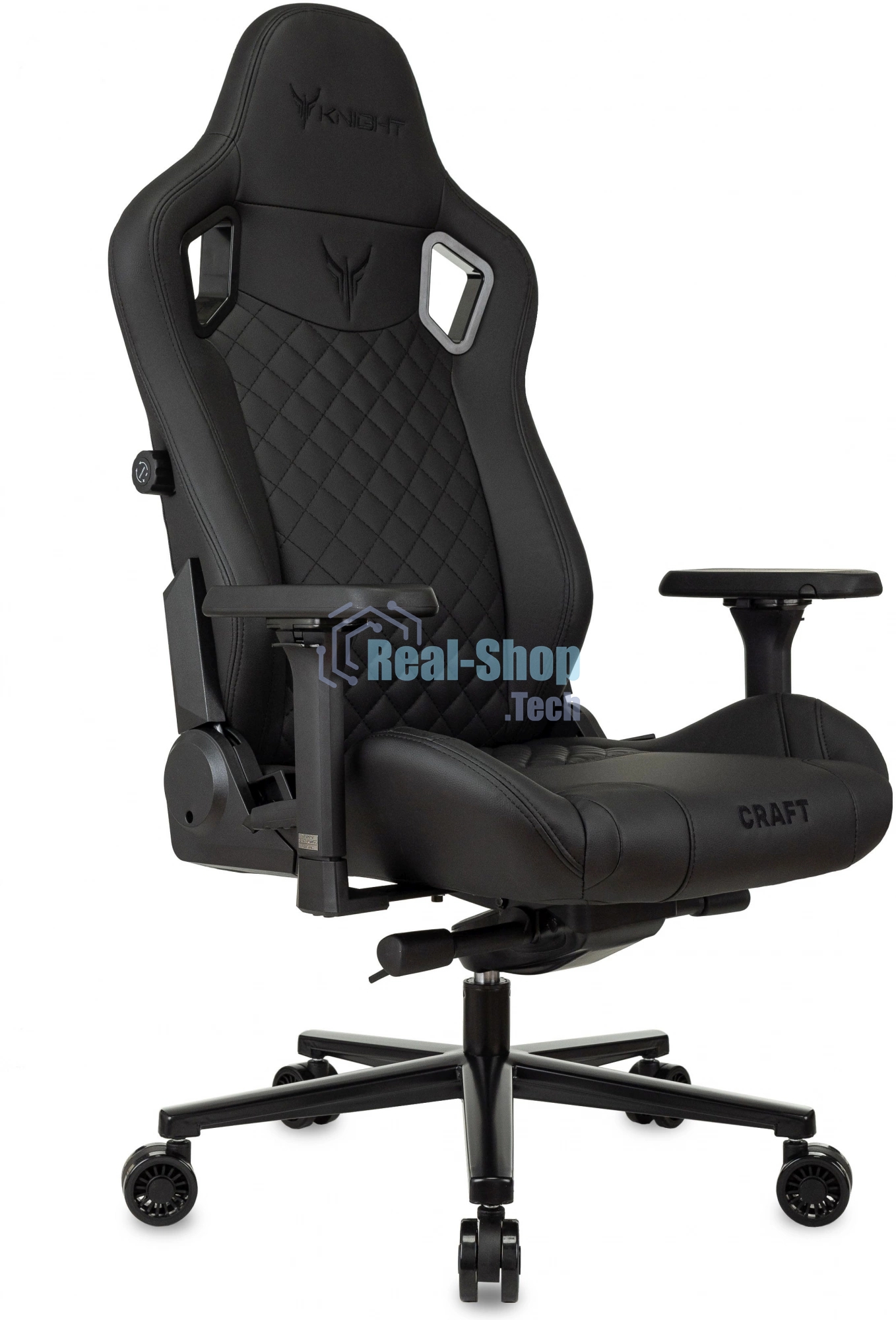 Кресло игровое Knight Craft черный