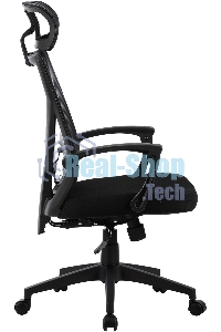 Кресло компьютерное Cactus CS-MC414-BK черный, сетка/ткань